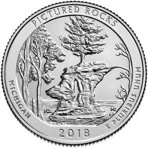 25 centów 2018 RNL Michigan Mennicza Filadelfia P