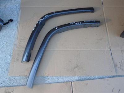 Jeep cherokee wk2 накладка крыла правая задняя фото №1