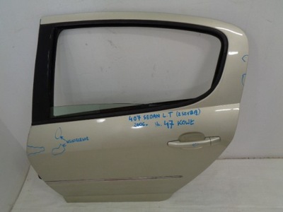 Peugeot 407 sedan дверь левая задние 06r фото №1