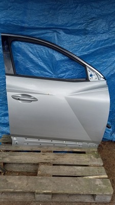 Hyundai tucson iv дверь перед передние правое серебристый фото №1