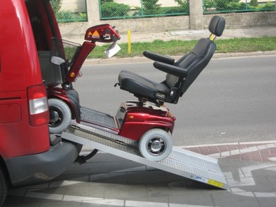 Składany podjazd do wózka inwalidzkiego rampa 91cm
