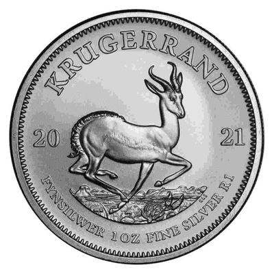 Krugerrand Srebrna moneta 1 oz 2022