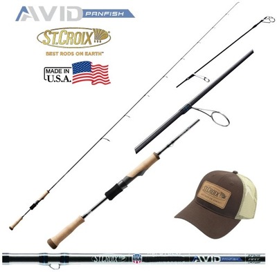 ST.CROIX AVID PANFISH ASPS 90 LMF2 2,73m 1,77- 7,1 gr 2 częściowe + C