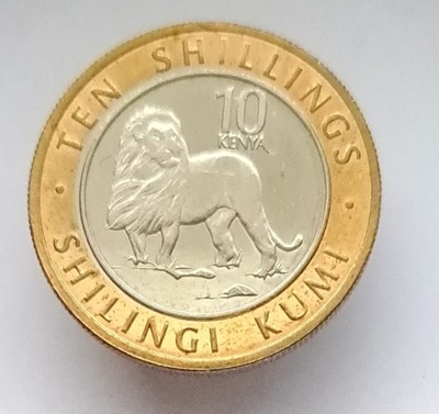 Kenia 10 szylingów, 2018r. BCM