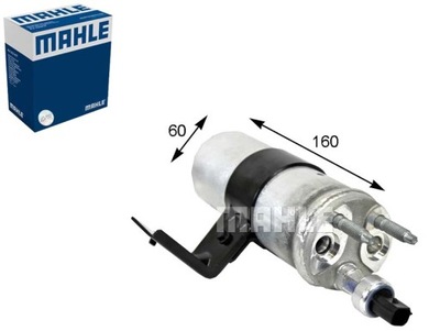 DESHUMECTADOR DE ACONDICIONADOR FORD FIESTA VI 1.6D 06.08- MAHLE  