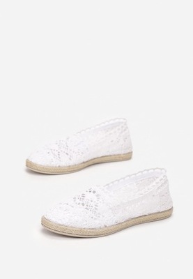 Białe Espadryle 37