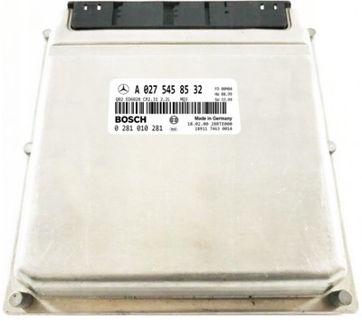 ECU SPRINTER 2.2 CDI A0275458532 0281010281 VIRGIN 