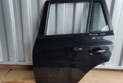 Bmw x3 e83 lift дверь левый задняя black sapphire фото №1