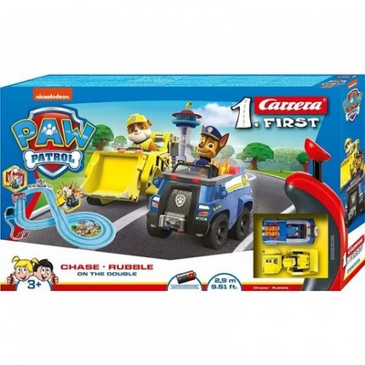 Carrera First 1 tor Psi Patrol On a Double Chase Rubble 63035