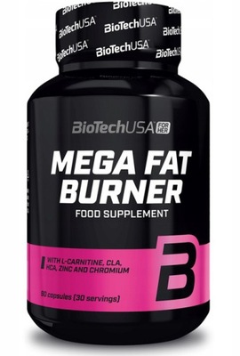 BIOTECH MEGA FAT BURNER 90 kaps