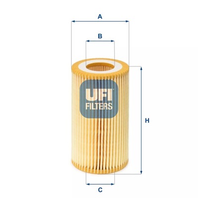 FILTRO ACEITES UFI 25.003.00  