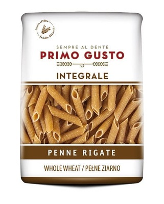 Primo Gusto Makaron penne rigate pióra pełnoziarni