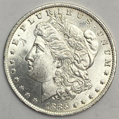 USA Morgan Dollar 1885 O Nowy Orlean srebro *36