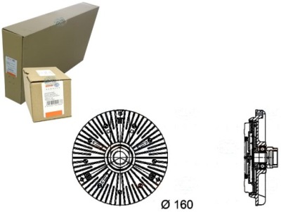 Behr hella віскозна муфта зчеплення в'язкісна behr hella фото №1