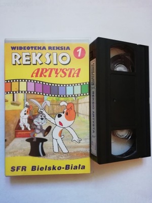 BAJKA DLA DZIECI- *REKSIO ARTYSTA*- VHS - UŻYWANA