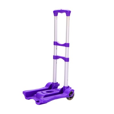 Trwały wózek ręczny Wózek użytkowy Załaduj fioleto