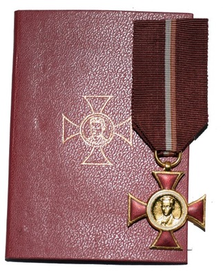 Krzyż złoty im. Janka Krasickiego z nadaniem 1988