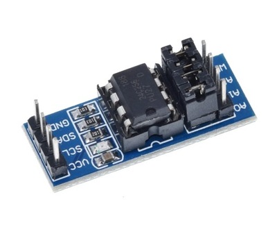 Pamięć EEPROM 24C256/AT24C256 DIP - zgodna z Arduino/AVR/ESP/STM32