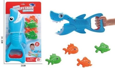 Zabawka do kąpieli dla malucha, głodny rekin