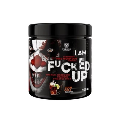 SWEDISH I AM FUCKED UP 300 COLA PRE WORKOUT