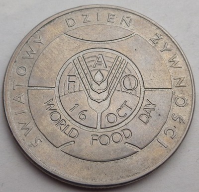 50 złotych 1981 ŚWIATOWY DZIEŃ ŻYWNOŚCI - FAO