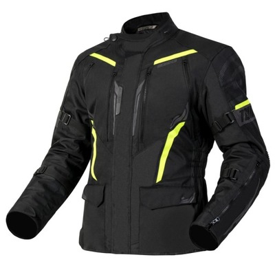 CHAQUETA TURÍSTICA 3-WARSTWOWA NA MOTOR OZONE TOUR 3 FLUO 9XL  