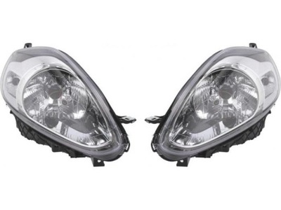 Фары лампы fiat punto evo 08- depo комплект фото №1