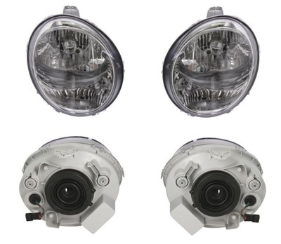 Фара лампа chevrolet spark matiz l+p tyc фото №1