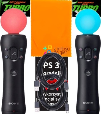 ZESTAW PLAYSTATION MOVE KONTROLER RUCHU VR PS4 PS3