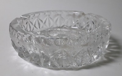 Popielnica Kryształowa z PRL-u