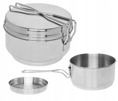 MENAŻKA TRZYCZĘŚCIOWA HELIKON STAL NIERDZEWNA