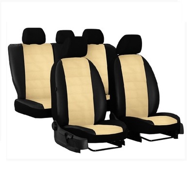 FORRO UNIVERSALES EKOSKORA FORCED COLOR BEIGE PARA MERCEDES A CLASE W168  