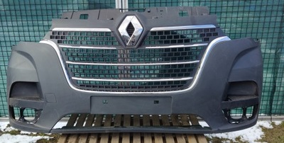 Бампер передний решётка радиатора решётка радиатора renault master iv фото №1