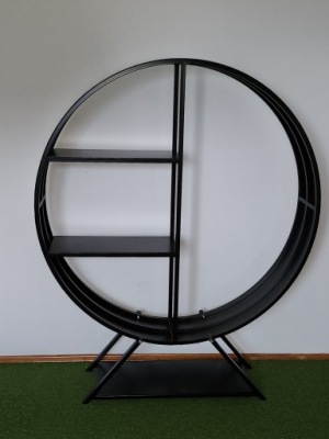 SOLIDNY DUŻY STOJAK DO DREWNA OKRĄGŁY PRODUCENT