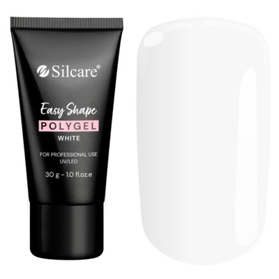 Silcare Easy Shape Polygel akrylogel na nechty White 30g (P1)