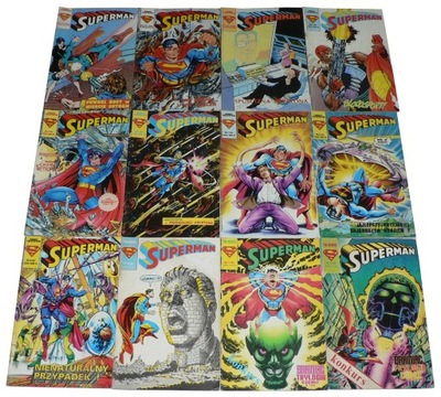 SUPERMAN 1-12/1991 -------------------- zestaw 2