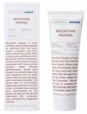 Korres MOUNTAIN PEPPER Aftershave Balm BALSAM PO GOLENIU