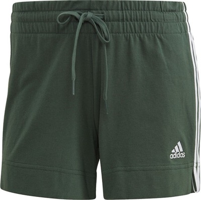 SPODENKI DAMSKIE ADIDAS ESSENTIALS SLIM SHORTS KHAKI GM5525 r L