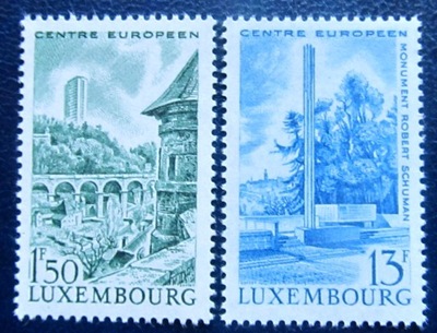 FL2019 LUKSEMBURG 1966 Mi 738-739