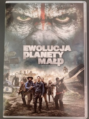 Film Ewolucja planety małp płyta DVD