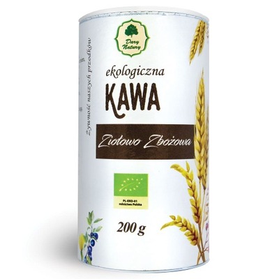 Kawa ziołowo-zbożowa BIO 200g - Dary Natury