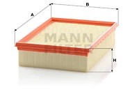 FILTRO AIRE MANN C26138/1KIT  