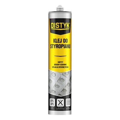 DISTYK KLEJ DO STYROPIANU 310 ml