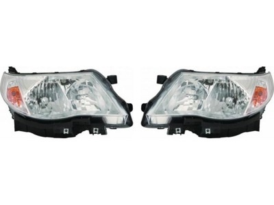 Фари лампи subaru forester sh 08- depo l+p фото №1