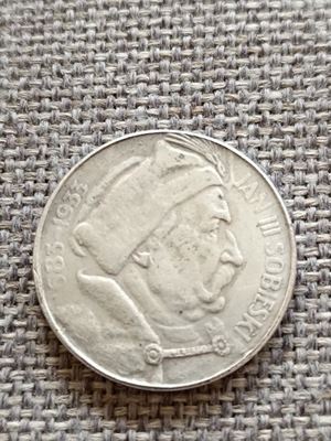 MONETA 10 ZŁOTYCH 1933 JAN III SOBIESKI