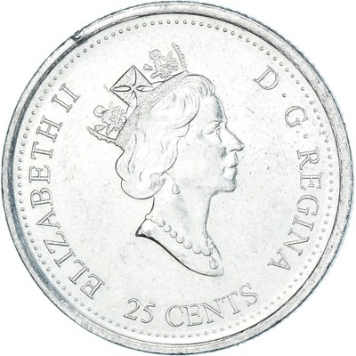 Moneta, Canada, 25 Cents, 1999