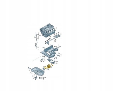 Насос масла с насос вакуумa audi 059115103bq фото №1
