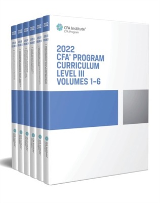 2022 CFA Program Curriculum Level III Box Set CFA