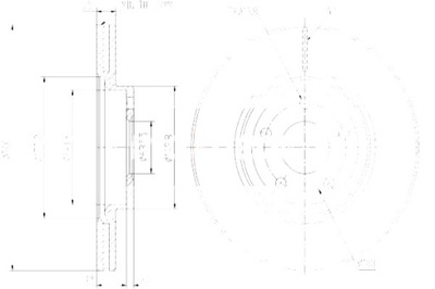 MAXGEAR DISKAI STABDŽIŲ 2SZT. FORD FOCUS 04- C-MAX S40 V50 C30 300MM 