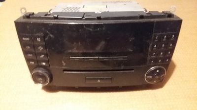 RADIO ORIGINAL MERCEDES CLK ,W209 , A2098202689  